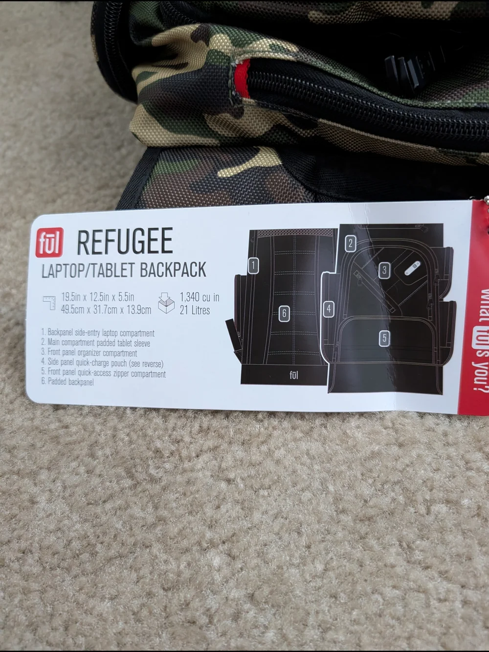 Fül Laptop Backpack